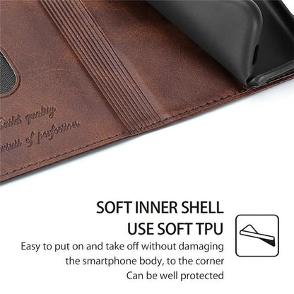 For Redmi K90 Pro Max 5G / Poco F8 Ultra Cow Texture Magnetic Leather Phone Case(Dark Brown)