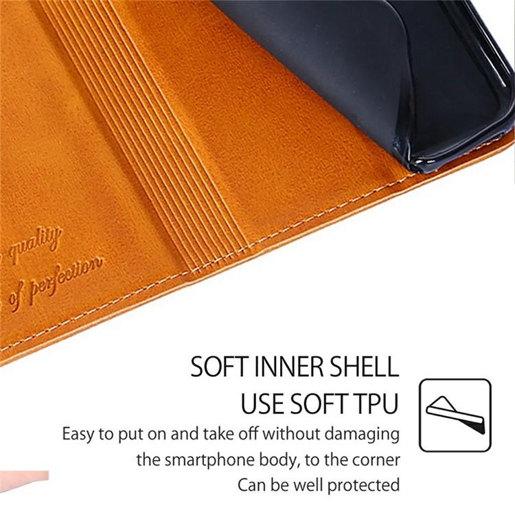 For Redmi K90 Pro Max 5G / Poco F8 Ultra Cow Texture Magnetic Leather Phone Case(Light Brown)