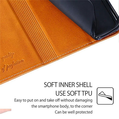 For Redmi K90 Pro Max 5G / Poco F8 Ultra Cow Texture Magnetic Leather Phone Case(Light Brown)