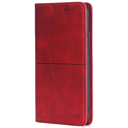 For Redmi K90 Pro Max 5G / Poco F8 Ultra Cow Texture Magnetic Leather Phone Case(Red)