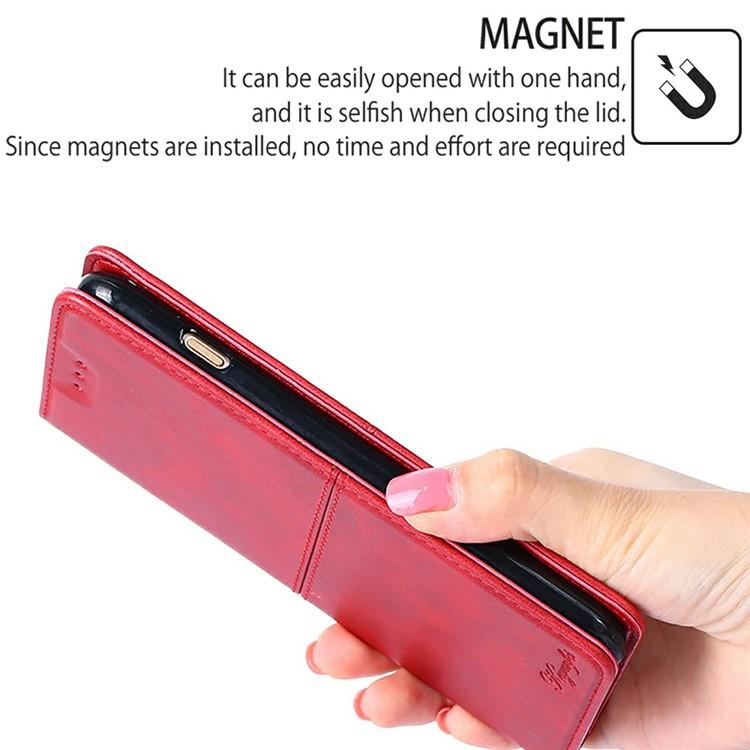 For Redmi K90 Pro Max 5G / Poco F8 Ultra Cow Texture Magnetic Leather Phone Case(Red)