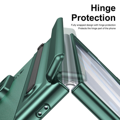For Galaxy Z Fold8 Ultra 5G Integrated PC + PU Phone Case with Pen / Pen Box - Green - EDA007453006A