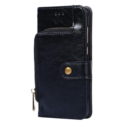 For Redmi K90 Pro Max 5G / Poco F8 Ultra Zipper Bag Leather Phone Case(Black)