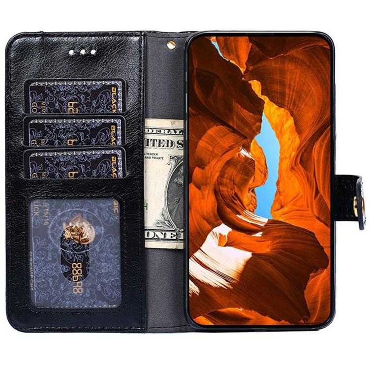 For Redmi K90 Pro Max 5G / Poco F8 Ultra Zipper Bag Leather Phone Case(Black)