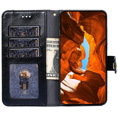 For Redmi K90 Pro Max 5G / Poco F8 Ultra Zipper Bag Leather Phone Case(Black)