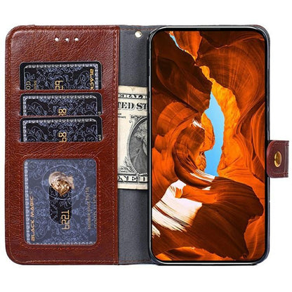 For Redmi K90 Pro Max 5G / Poco F8 Ultra Zipper Bag Leather Phone Case(Brown)