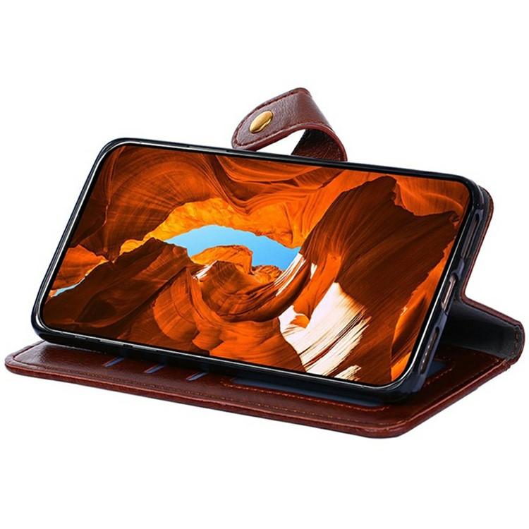 For Redmi K90 Pro Max 5G / Poco F8 Ultra Zipper Bag Leather Phone Case(Brown)