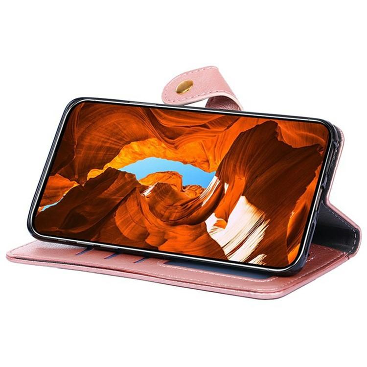 For Redmi K90 Pro Max 5G / Poco F8 Ultra Zipper Bag Leather Phone Case(Rose Gold)