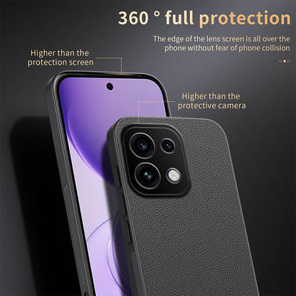 For OPPO Reno16 F 5G HUIYI Leather Magnetic Phone Case(Grey)