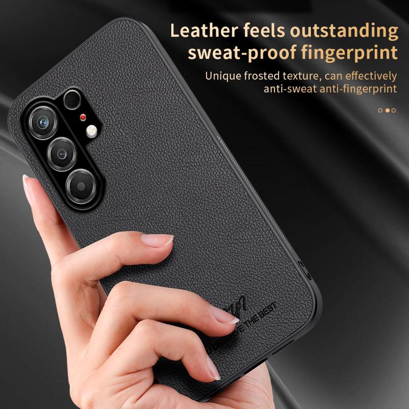 For Tecno Camon 50 4G HUIYI Leather Magnetic Phone Case - White - EDA007506910D