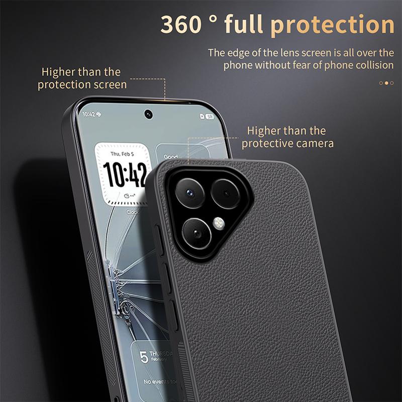 For Tecno Pova Curve 2 HUIYI Leather Magnetic Phone Case - Blue - EDA007506915A