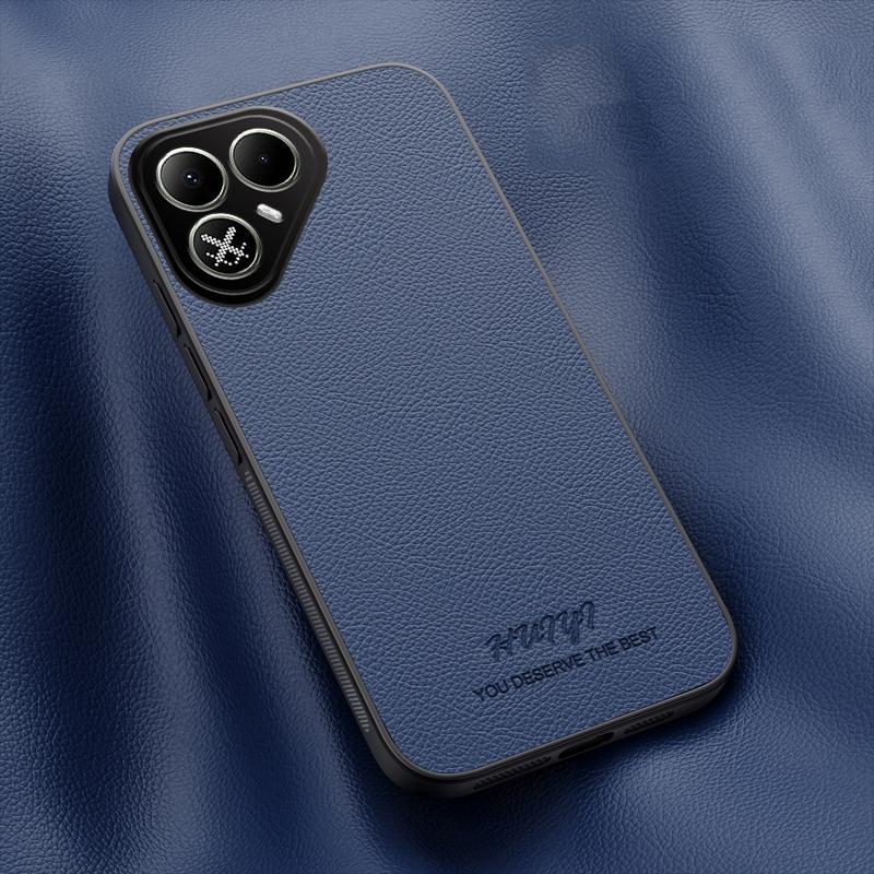 For Tecno Pova 8 5G HUIYI Leather Magnetic Phone Case(Blue)