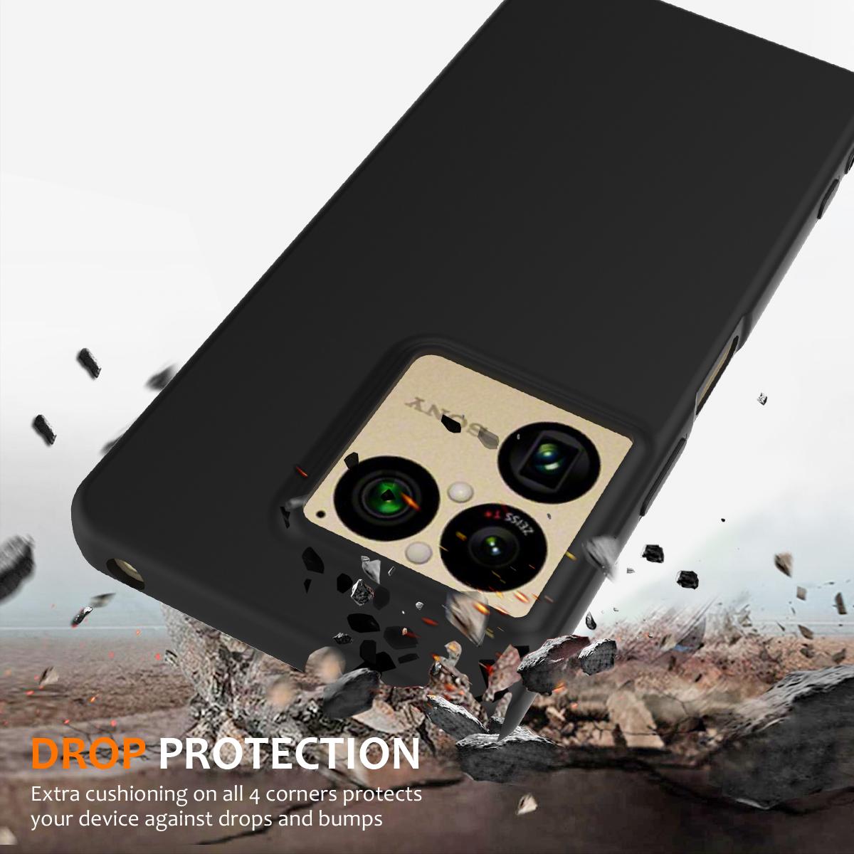 For Sony Xperia 1 VIII Shockproof Silicone Magsafe Phone Case - Black - EDA007509712B