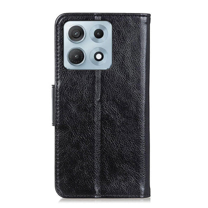 For Motorola Edge 70 Max 5G Nappa Texture Horizontal Flip Leather Phone Case(Black)