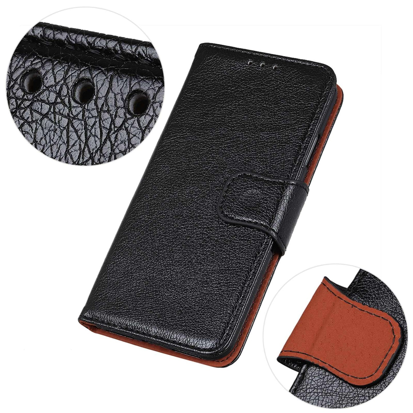 For Motorola Edge 70 Max 5G Nappa Texture Horizontal Flip Leather Phone Case(Black)