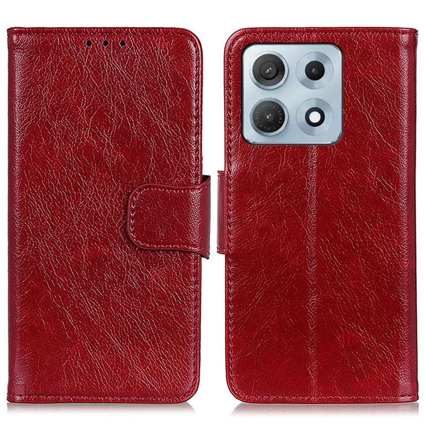 For Motorola Edge 70 Max 5G Nappa Texture Horizontal Flip Leather Phone Case(Red)