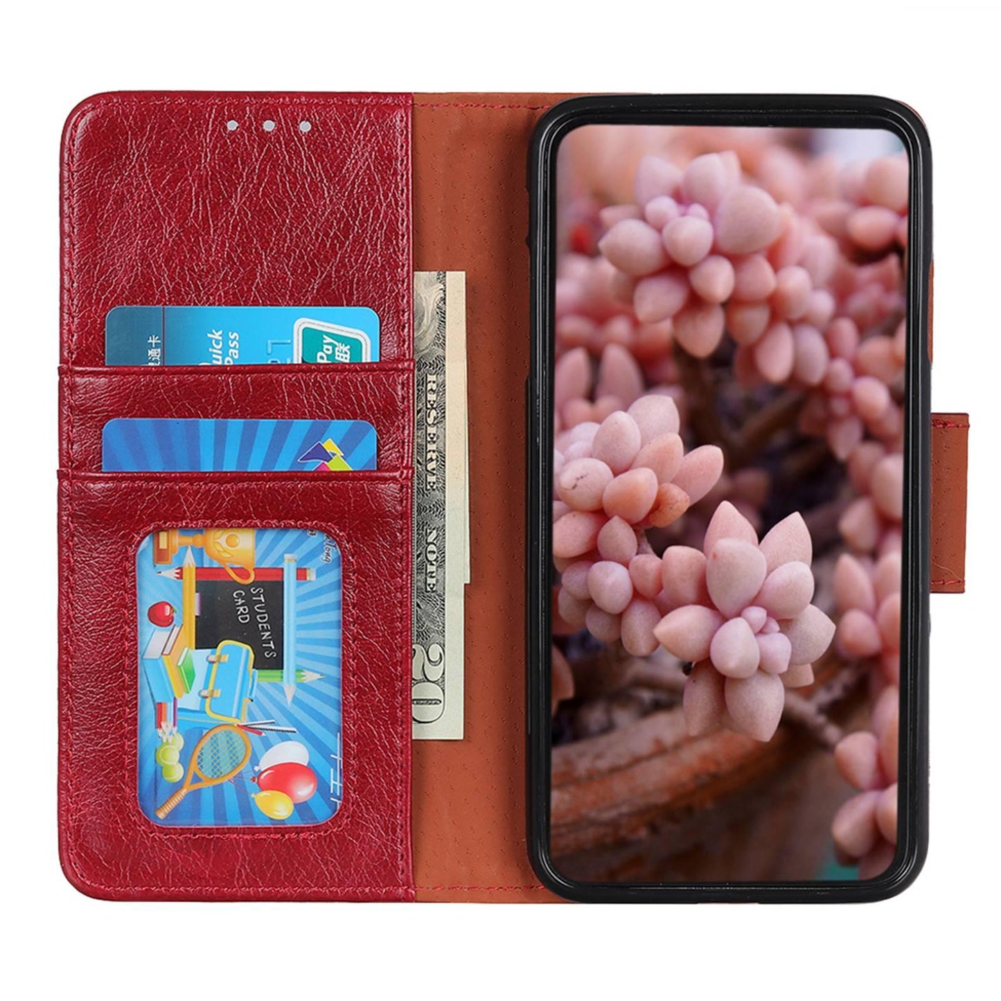 For Motorola Edge 70 Max 5G Nappa Texture Horizontal Flip Leather Phone Case(Red)