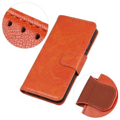 For Motorola Edge 70 Max 5G Nappa Texture Horizontal Flip Leather Phone Case(Orange)
