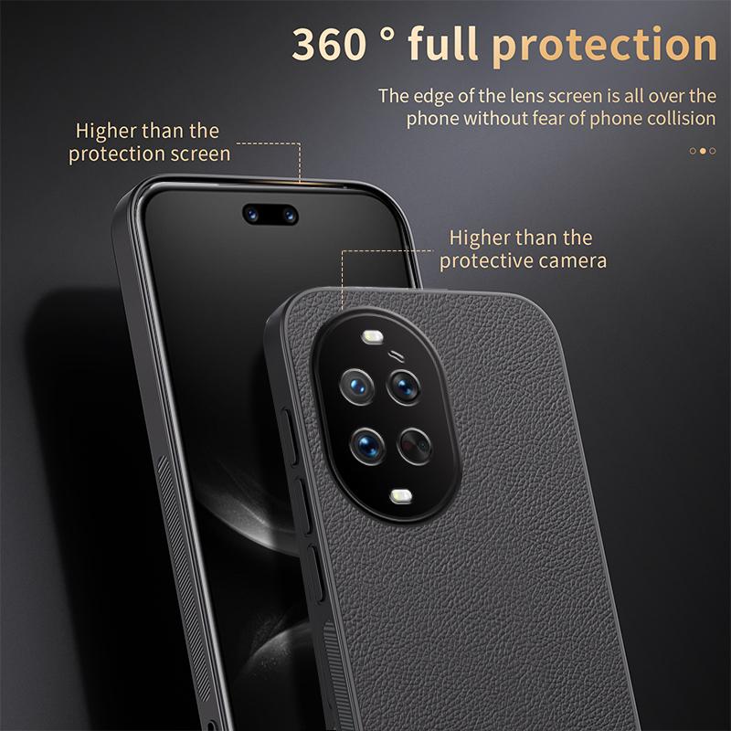 For Huawei nova 14 Ultra HUIYI Leather Magnetic Phone Case - White - EDA007527018D