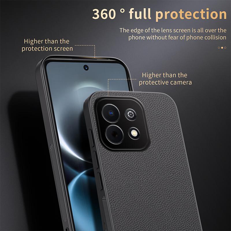 For Huawei Enjoy 90 Plus 5G HUIYI Leather Magnetic Phone Case - Blue - EDA007527022A