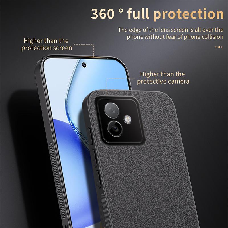 For Honor X60 GT 5G HUIYI Leather Magnetic Phone Case - White - EDA007533924D