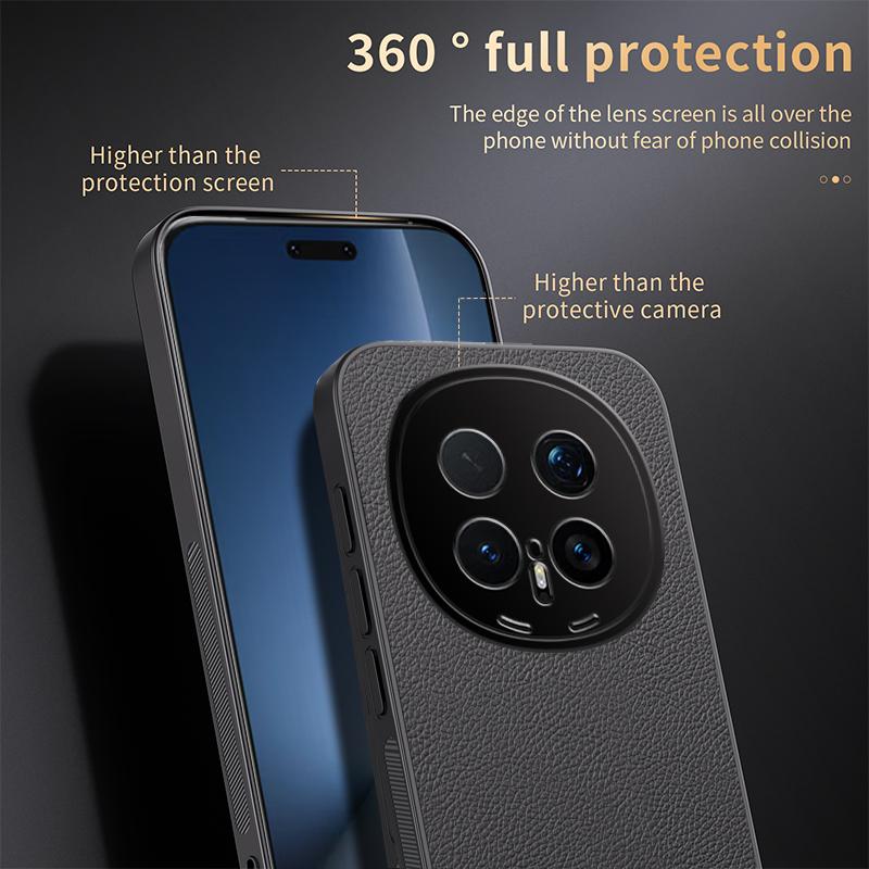 For Honor Magic8 Lite HUIYI Leather Magnetic Phone Case - Grey - EDA007533935C