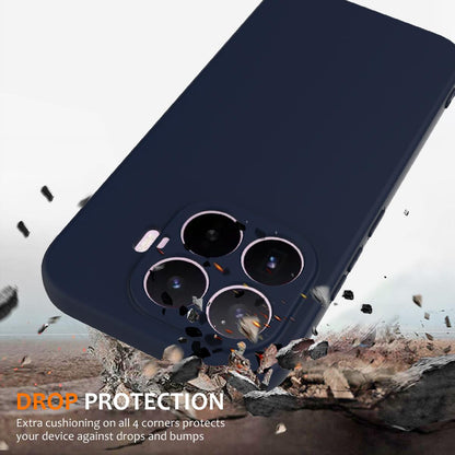 For Xiaomi 17T 5G Shockproof Silicone Magsafe Phone Case - Navy Blue - EDA007550711A