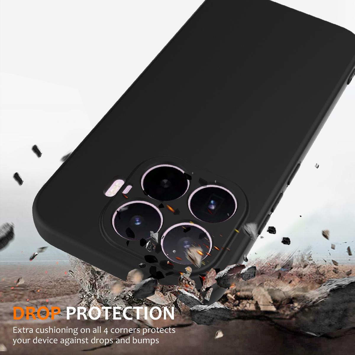 For Xiaomi 17T 5G Shockproof Silicone Magsafe Phone Case - Black - EDA007550711B