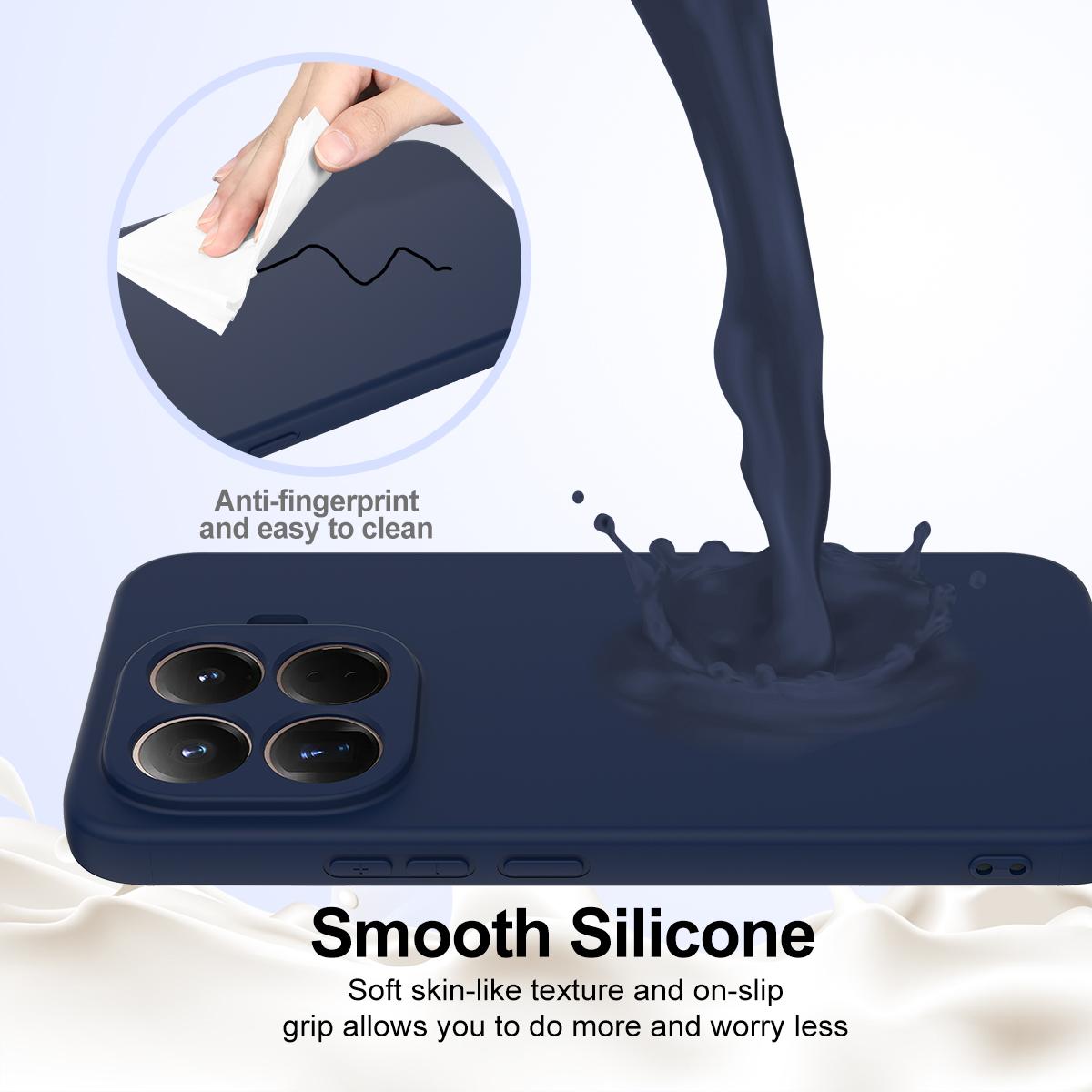 For Xiaomi 17T Pro 5G Shockproof Silicone Magsafe Phone Case - Navy Blue - EDA007550712A