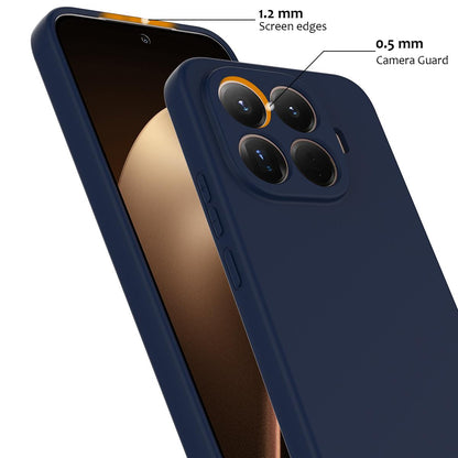 For Xiaomi 17T Pro 5G Shockproof Silicone Magsafe Phone Case - Navy Blue - EDA007550712A