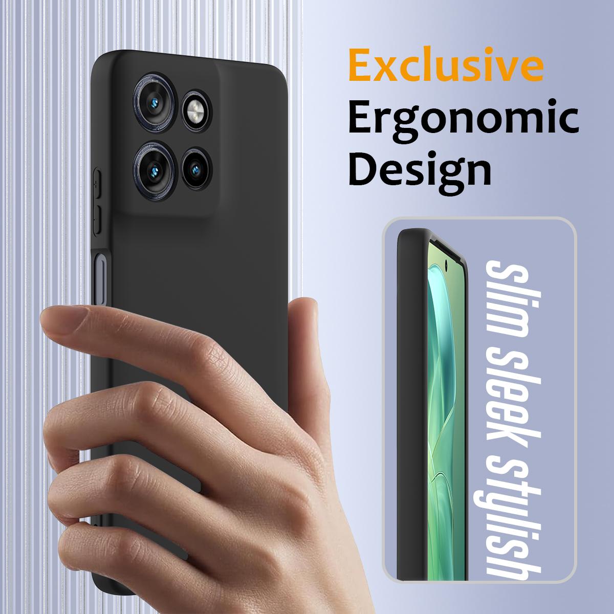 For OnePlus Nord CE 6 5G Shockproof Silicone Magsafe Phone Case - Black - EDA007597910B