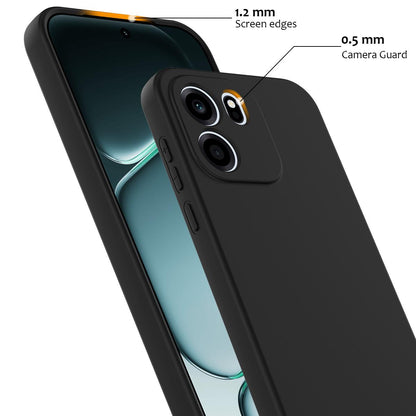 For OnePlus Nord CE 6 5G Shockproof Silicone Magsafe Phone Case - Black - EDA007597910B
