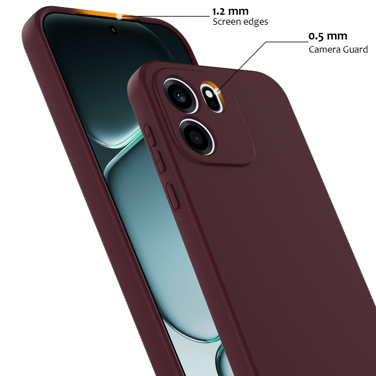 For OnePlus Nord CE 6 5G Shockproof Silicone Magsafe Phone Case - Plum Color - EDA007597910C