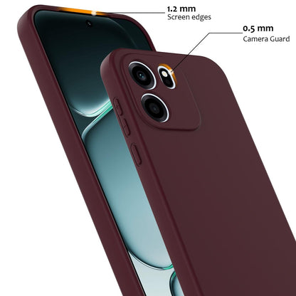 For OnePlus Nord CE 6 5G Shockproof Silicone Magsafe Phone Case - Plum Color - EDA007597910C