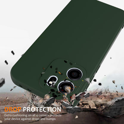 For OnePlus Nord CE 6 5G Shockproof Silicone Magsafe Phone Case - Dark Green - EDA007597910D
