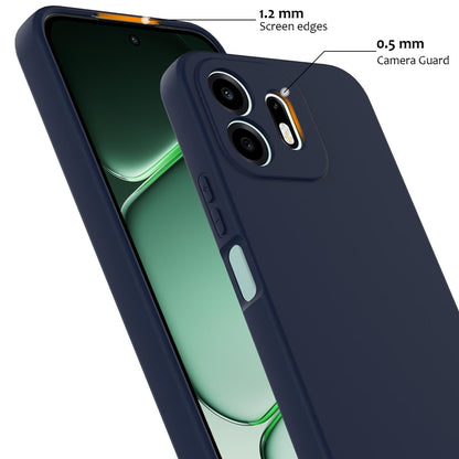 For OnePlus N6 4G Shockproof Silicone Magsafe Phone Case - Navy Blue - EDA007597911A