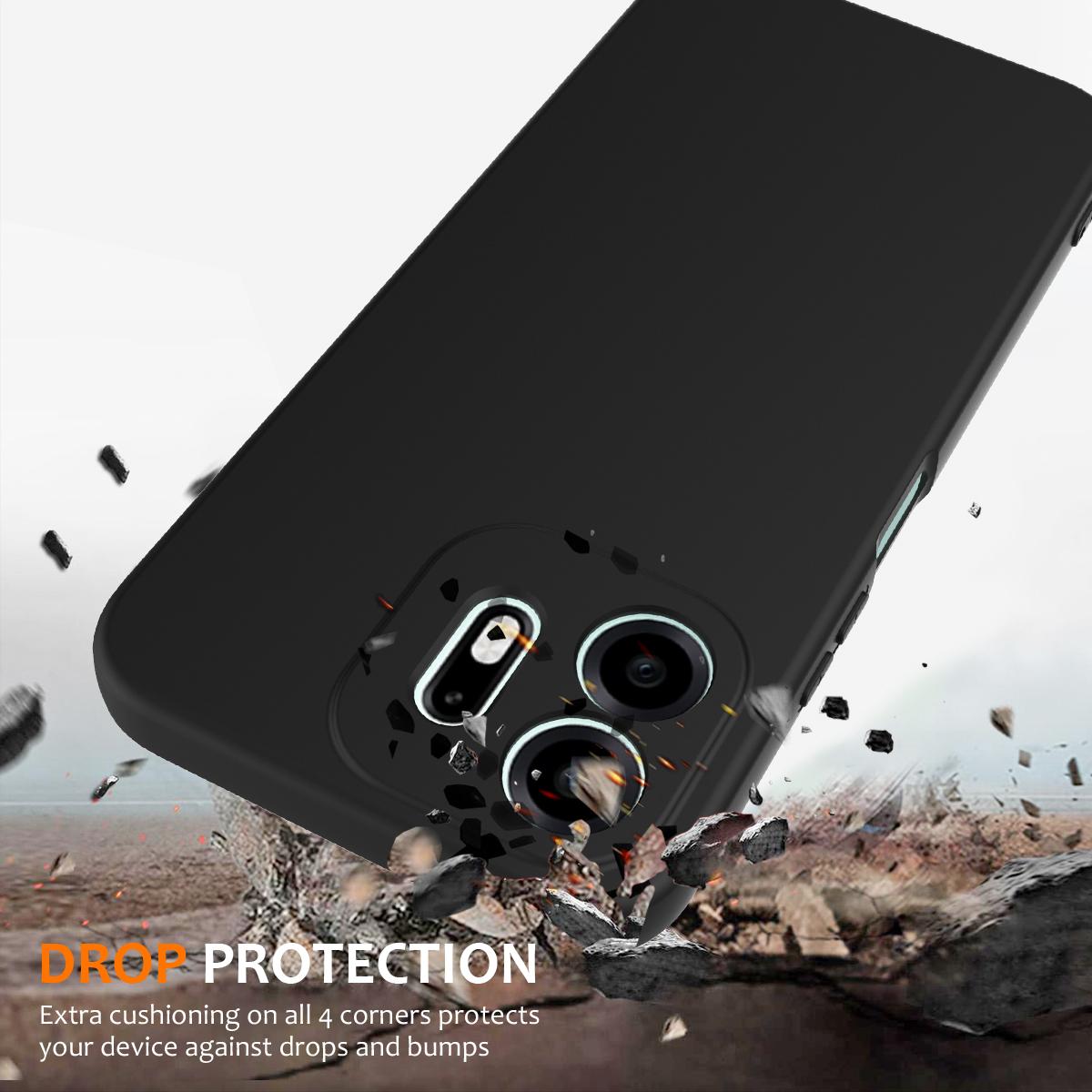 For OnePlus N6 4G Shockproof Silicone Magsafe Phone Case - Black - EDA007597911B