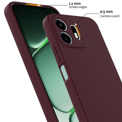 For OnePlus N6 4G Shockproof Silicone Magsafe Phone Case - Plum Color - EDA007597911C
