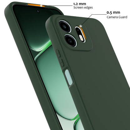 For OnePlus N6 4G Shockproof Silicone Magsafe Phone Case - Dark Green - EDA007597911D