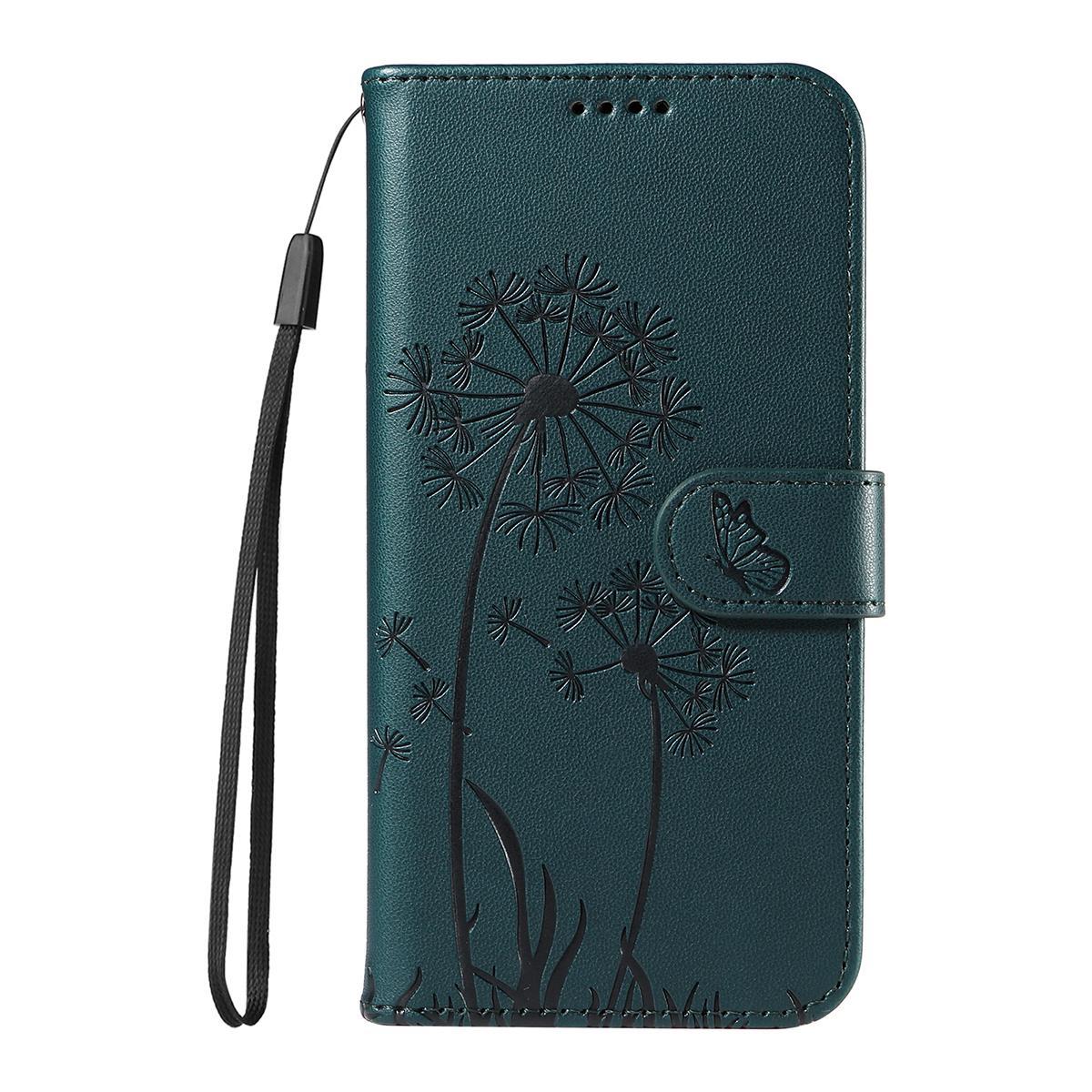 For OnePlus Ace 6 Ultra Dandelion Embossed Pattern Flip Leather Phone Case - Blue - EDA007693207E