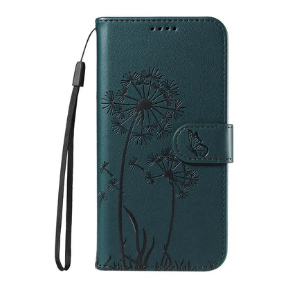 For OnePlus Ace 6 Ultra Dandelion Embossed Pattern Flip Leather Phone Case - Blue - EDA007693207E