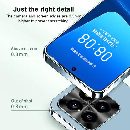 For Redmi K90 Pro Max / Poco F8 Ultra AG Frosted Electroplating Acrylic Phone Case(Sierra Blue)