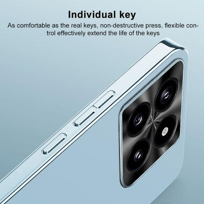 For Redmi K90 Pro Max / Poco F8 Ultra AG Frosted Electroplating Acrylic Phone Case(Sierra Blue)