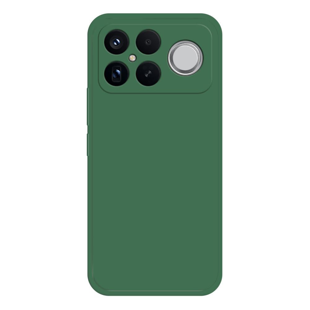 For Redmi K90 Pro Max/Poco F8 Ultra Imitation Liquid Silicone Phone Case(Dark Green)