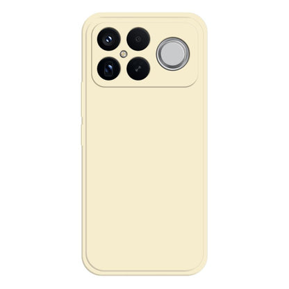 For Redmi K90 Pro Max/Poco F8 Ultra Imitation Liquid Silicone Phone Case(White)