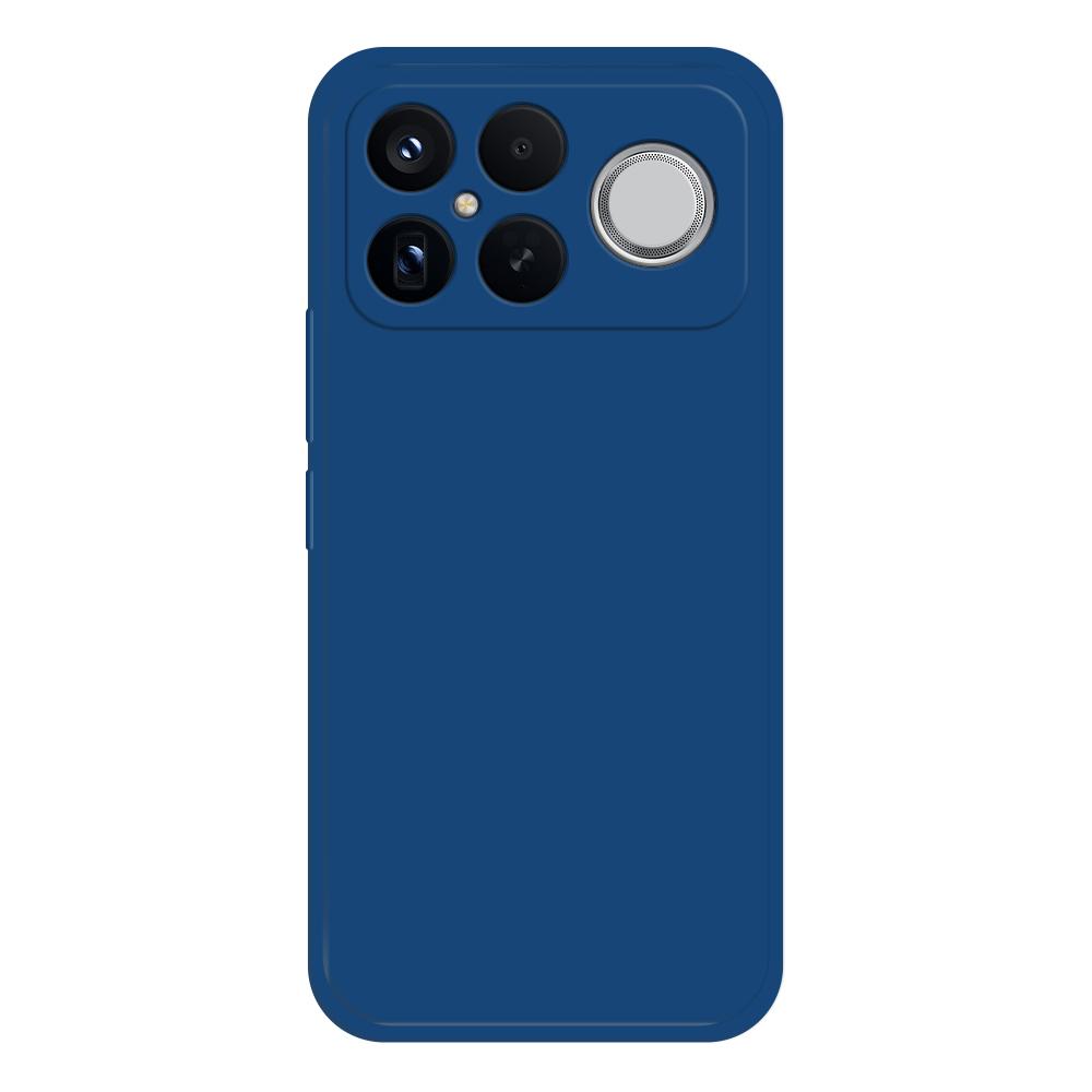 For Redmi K90 Pro Max/Poco F8 Ultra Imitation Liquid Silicone Phone Case(Blue)