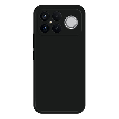 For Redmi K90 Pro Max/Poco F8 Ultra Imitation Liquid Silicone Phone Case(Black)