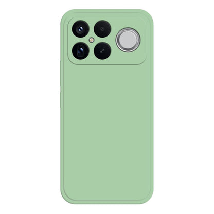 For Redmi K90 Pro Max/Poco F8 Ultra Imitation Liquid Silicone Phone Case(Matcha Green)