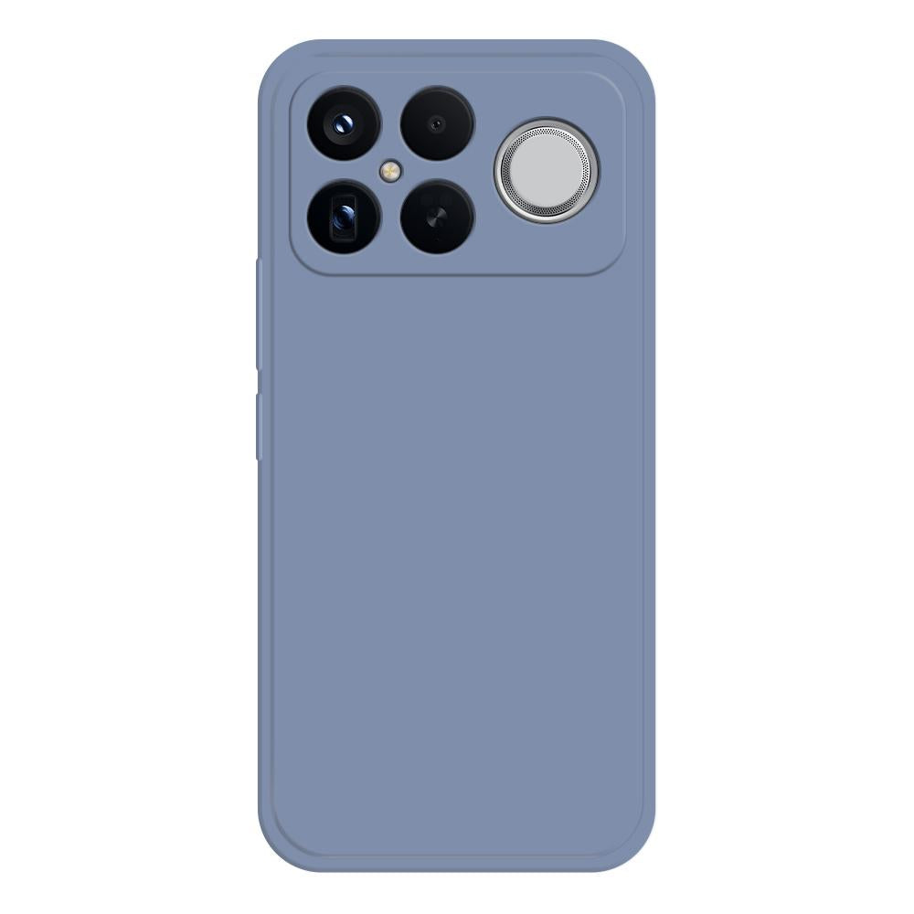 For Redmi K90 Pro Max/Poco F8 Ultra Imitation Liquid Silicone Phone Case(Grey)