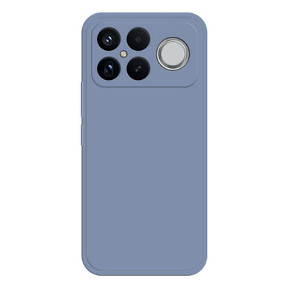 For Redmi K90 Pro Max/Poco F8 Ultra Imitation Liquid Silicone Phone Case(Grey)
